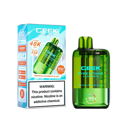 Ceek Cyber Visible Tank 40K Disposable Vape 1100mAh 5% (40000 Puffs) Best Sales Price - Disposables