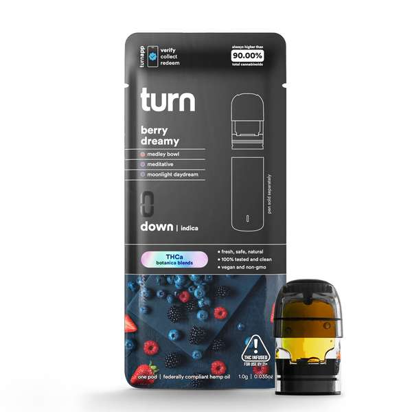 Turn Hemp THCA Blend Pods 1g (NEED TURN PEN)
