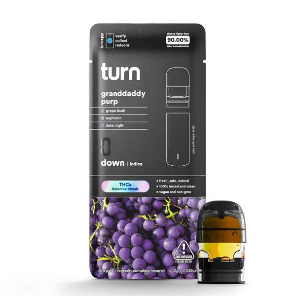 Turn Hemp THCA Blend Pods 1g (NEED TURN PEN)
