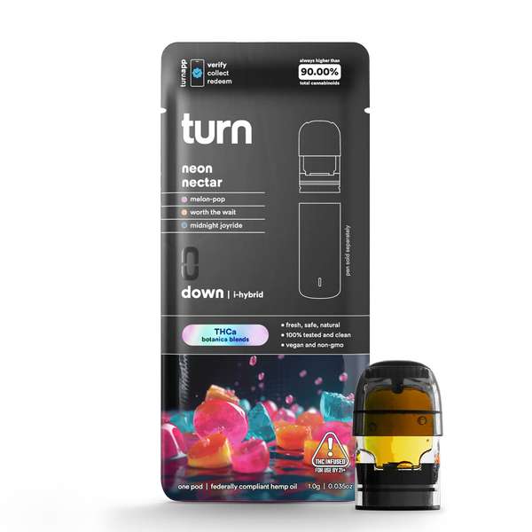 Turn Hemp THCA Blend Pods 1g (NEED TURN PEN)