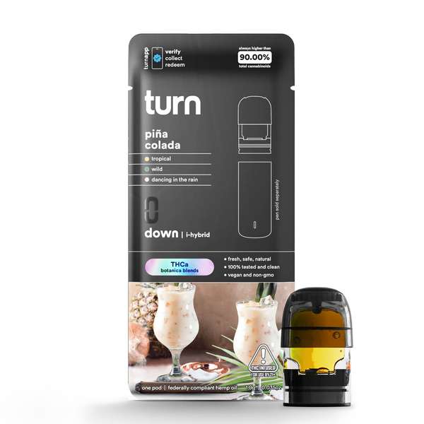 Turn Hemp THCA Blend Pods 1g (NEED TURN PEN)