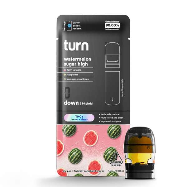 Turn Hemp THCA Blend Pods 1g (NEED TURN PEN)