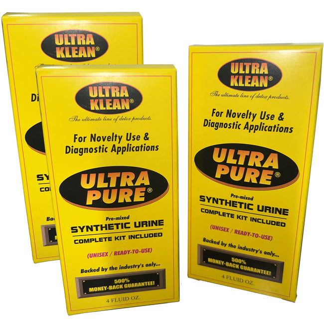 Ultra Pure Synthetic Urine 4oz. Kit- 3 for the price of 2 Best Sales Price - Smoke Odor Eliminators