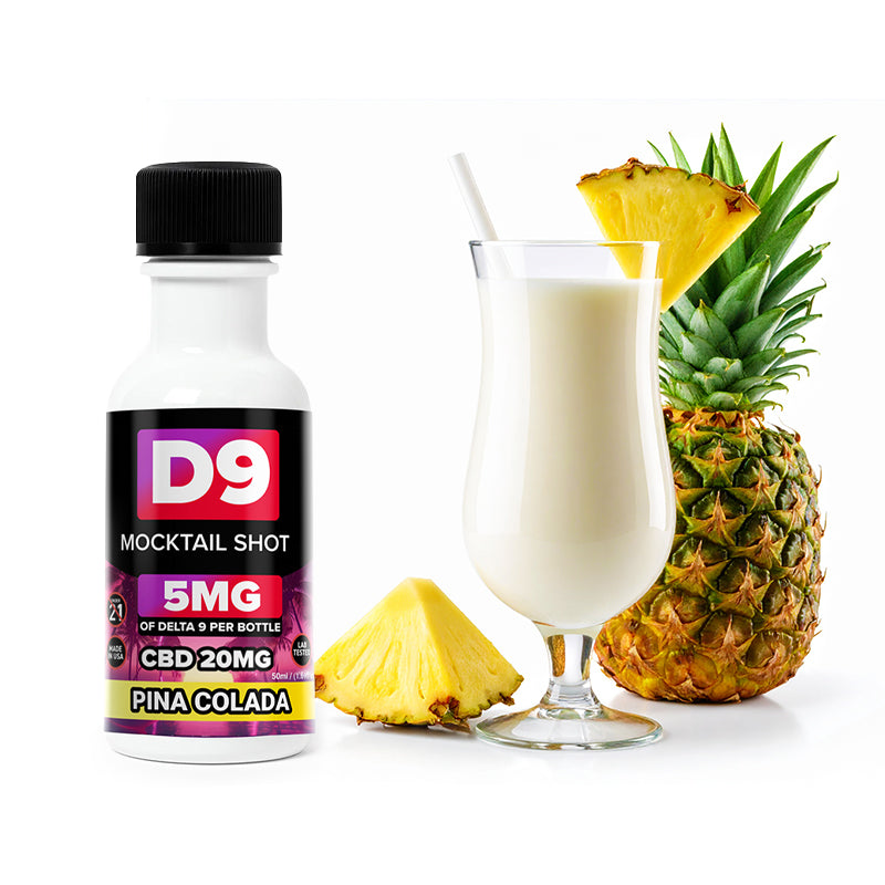 D9 Mocktail Shot – 5mg Delta-9 + 20mg CBD Best Sales Price - Edibles