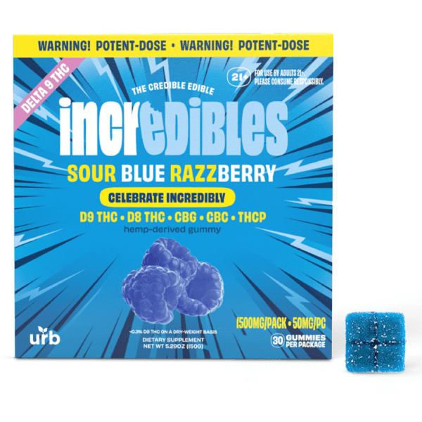 URB Incredibles Gummies 1500mg