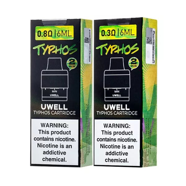Uwell Typhos Replacement Pods 2 Pcs