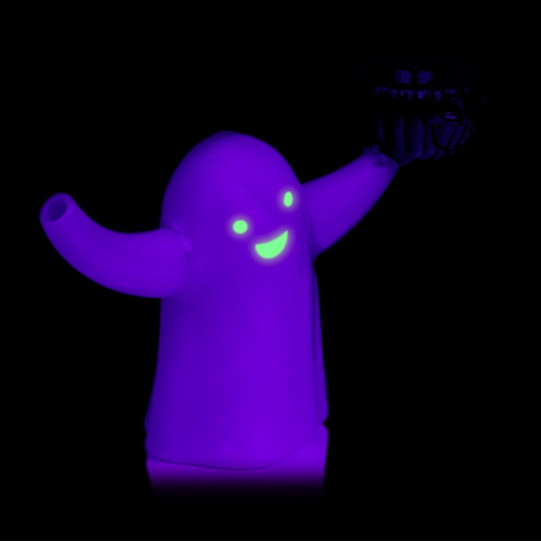 MJ Arsenal Dab Rigs Ecto Glass Bubbler Halloween Limited Edition