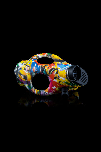 Smoke Cartel Assorted Gas Mask w/Vibrant Design Best Sales Price - Smoking Pipes