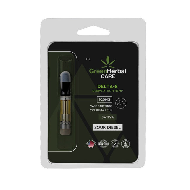 Green Herbal Care GHC Delta-8 THC Vape Cartridge Best Sales Price - Vape Cartridges