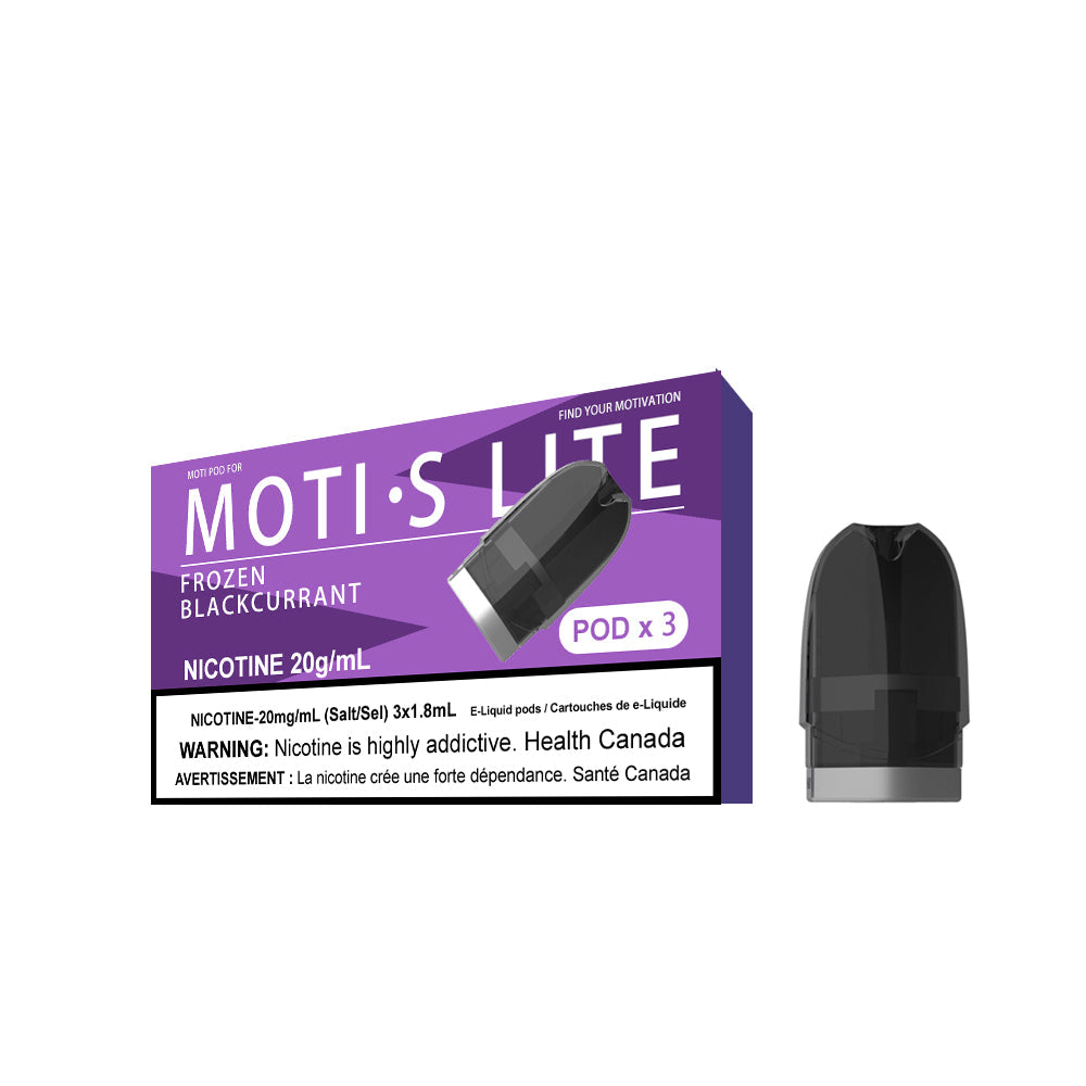 MOTI S Lite Premium Vape Pods - Frozen Blackcurrant
