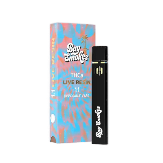 Bay Smokes Live Resin THCa Disposable Vape