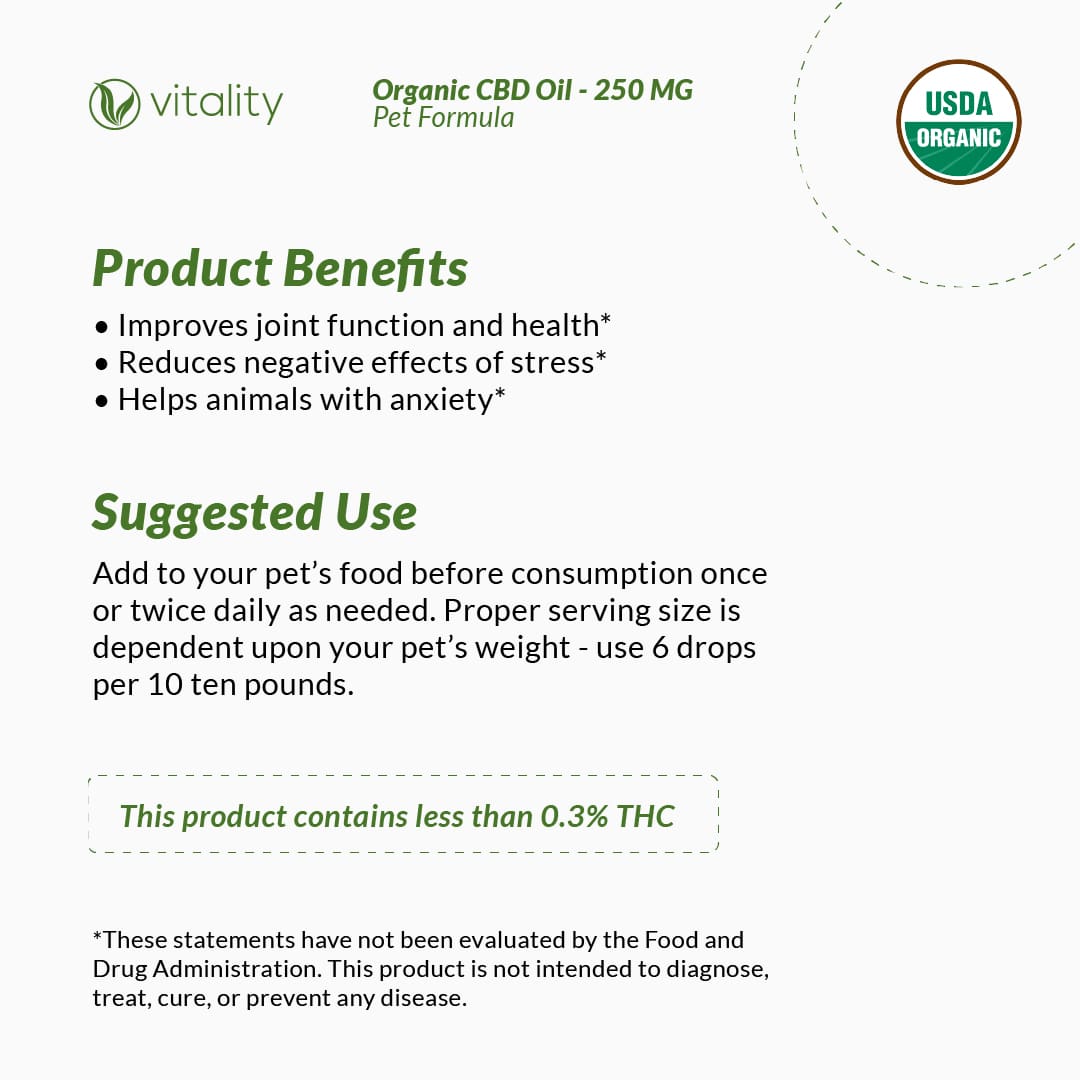 Organic CBD Oil for Pets Best Sales Price - Tincture Oil