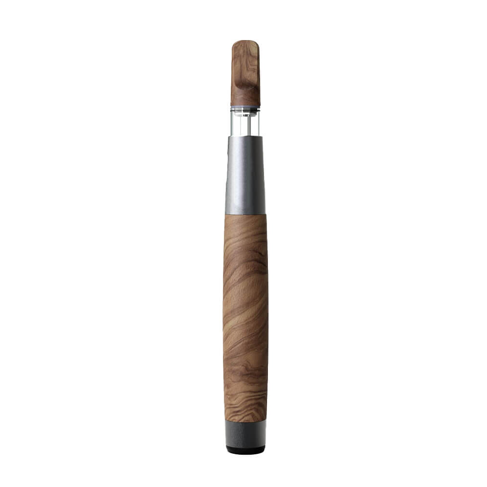 Walnut Wood Vape Pen 510 Thread Battery (Cartridge Not Included)