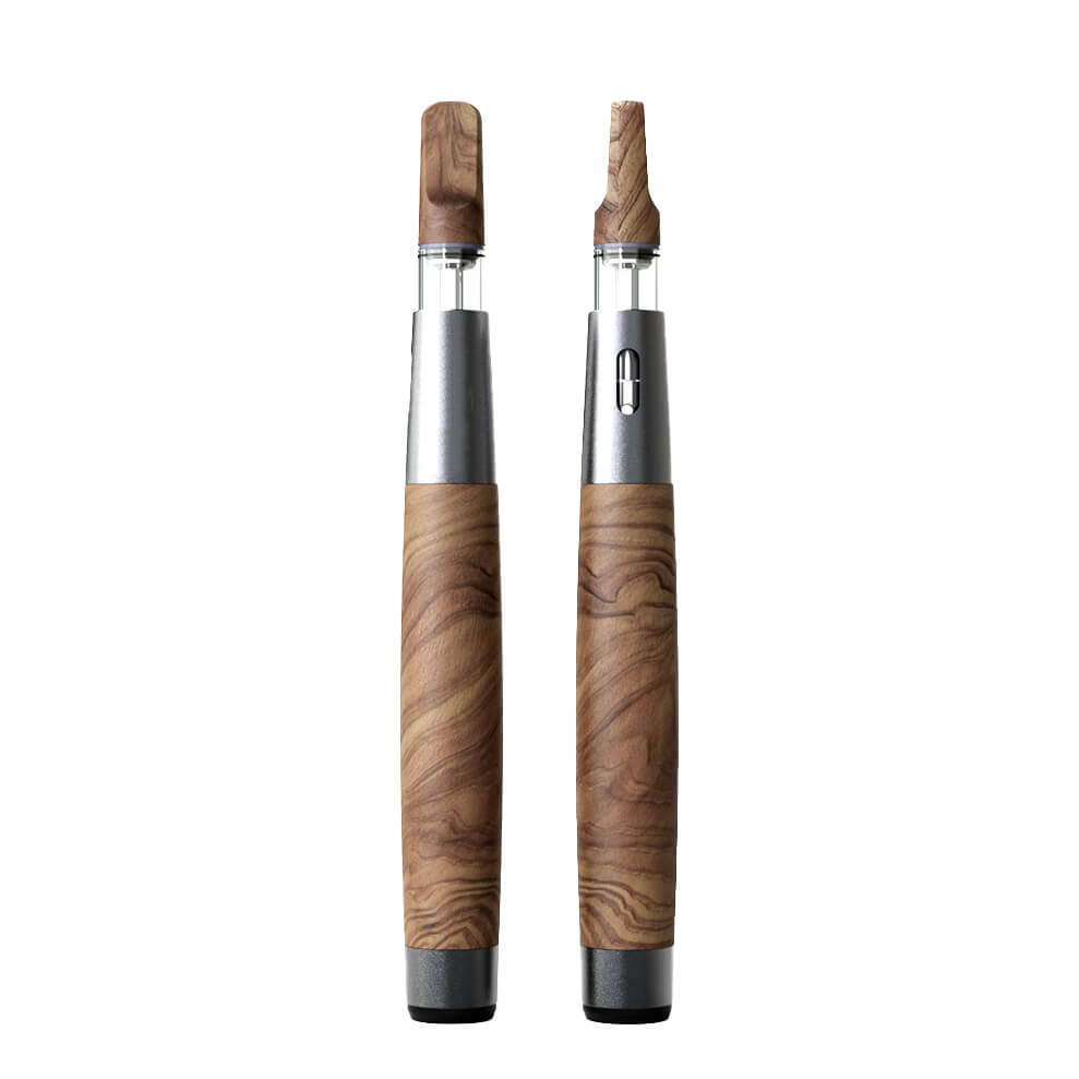 Walnut Wood Vape Pen 510 Thread Battery (Cartridge Not Included)