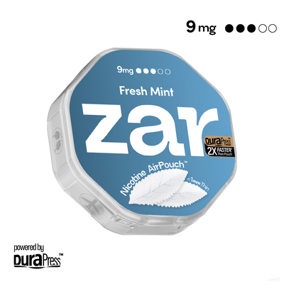 zar Fresh Mint 9mg Best Sales Price - Pouches