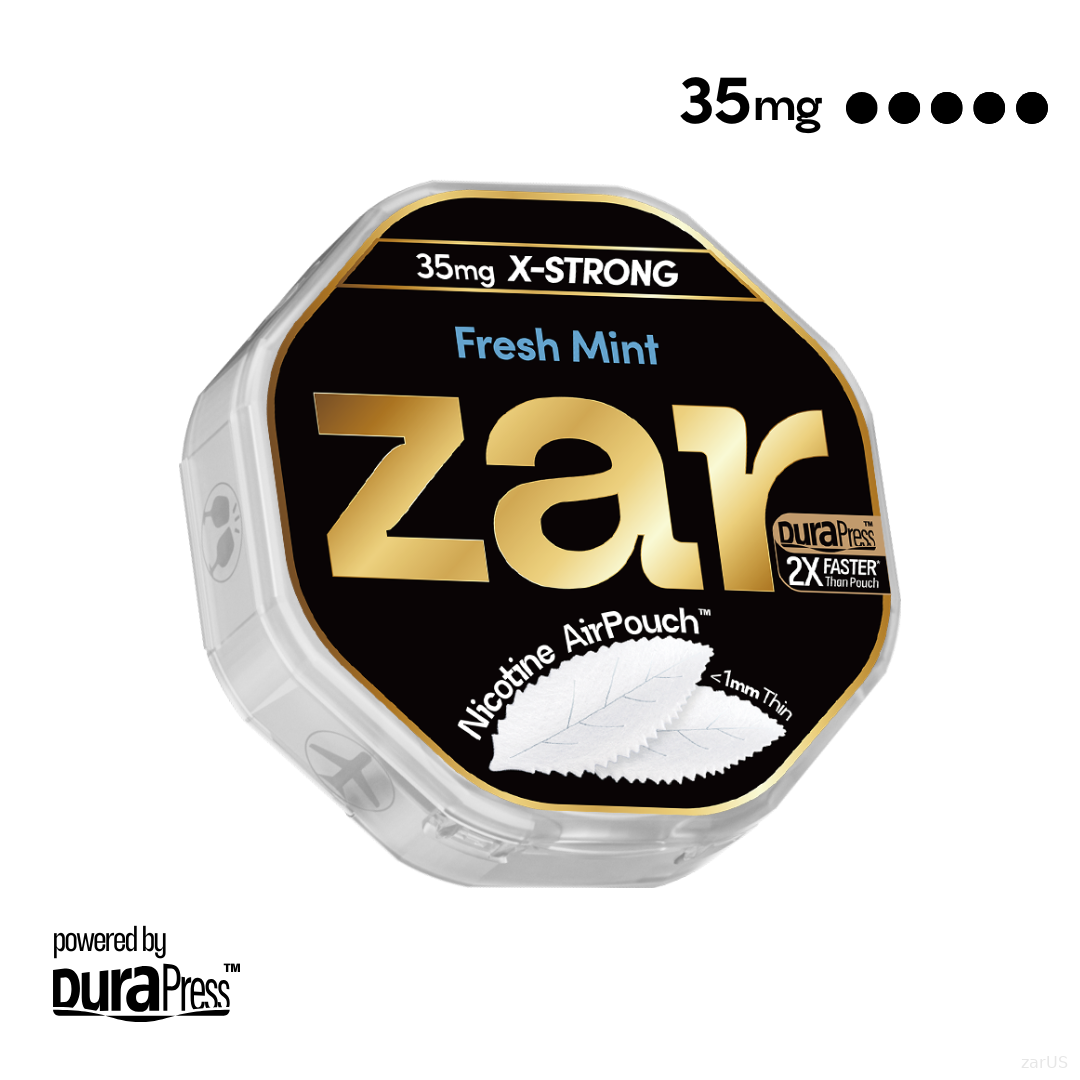 zar Fresh Mint 35mg Best Sales Price - Pouches