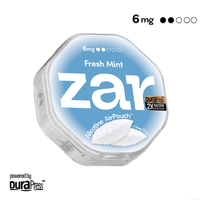 zar Fresh Mint 6mg Best Sales Price - Pouches