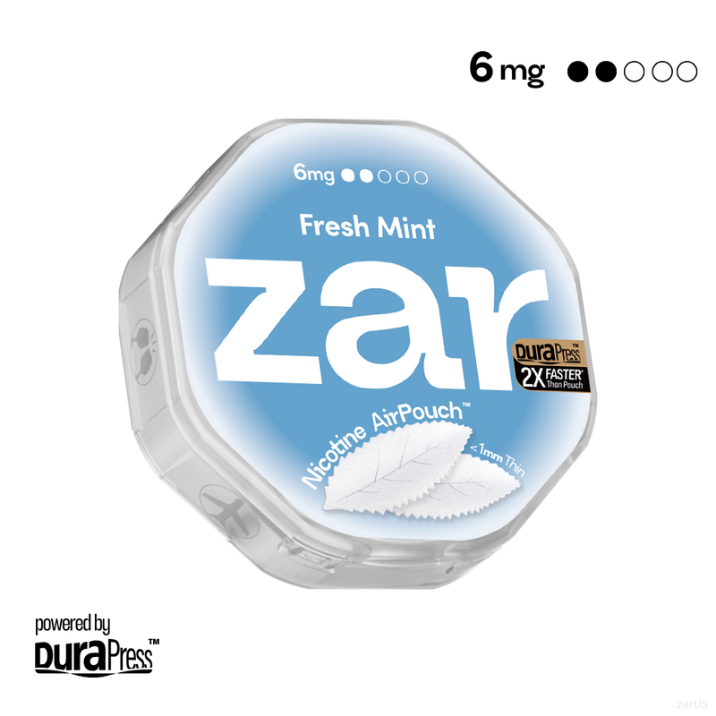 zar Fresh Mint 6mg Best Sales Price - Pouches