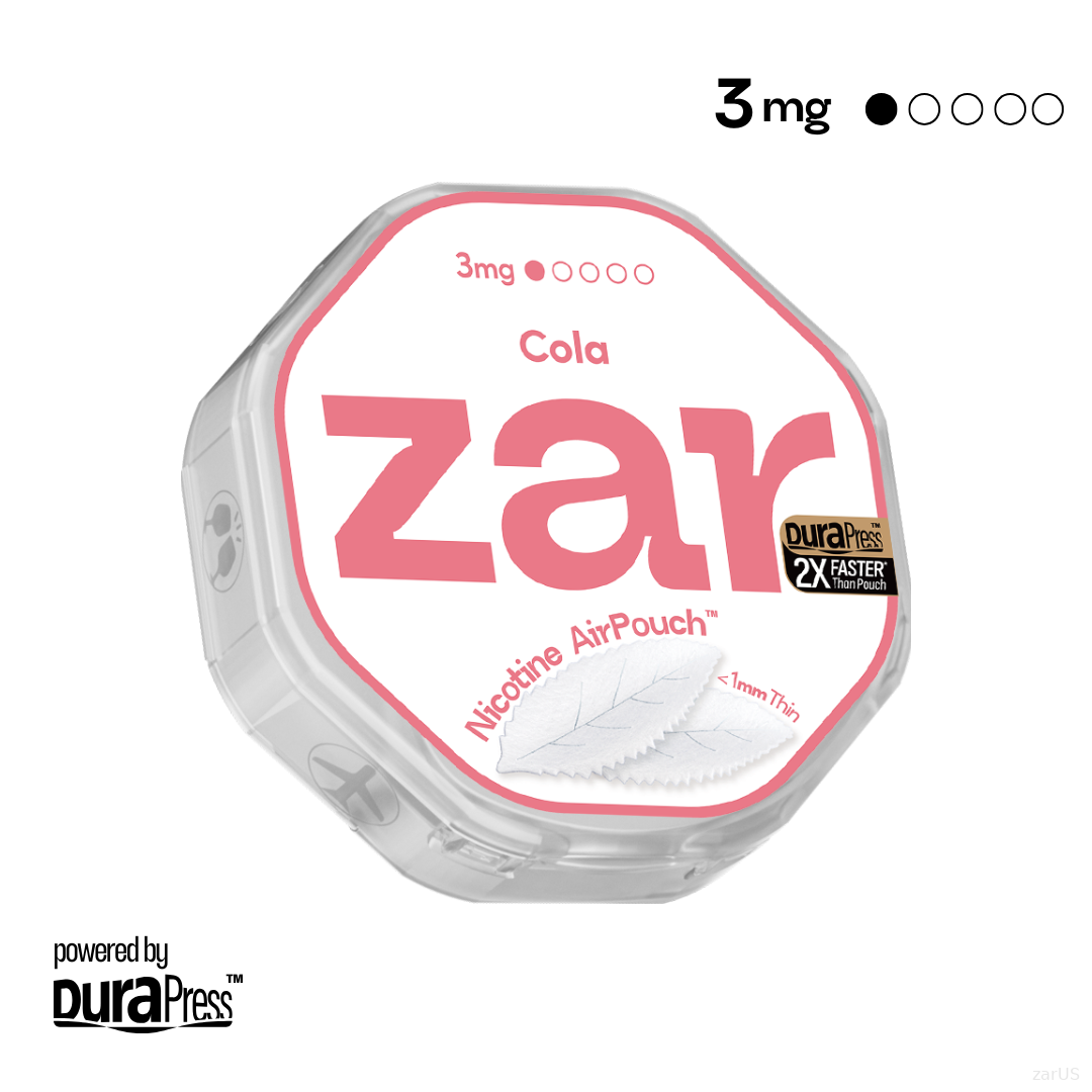 zar Cola 3mg Best Sales Price - Pouches