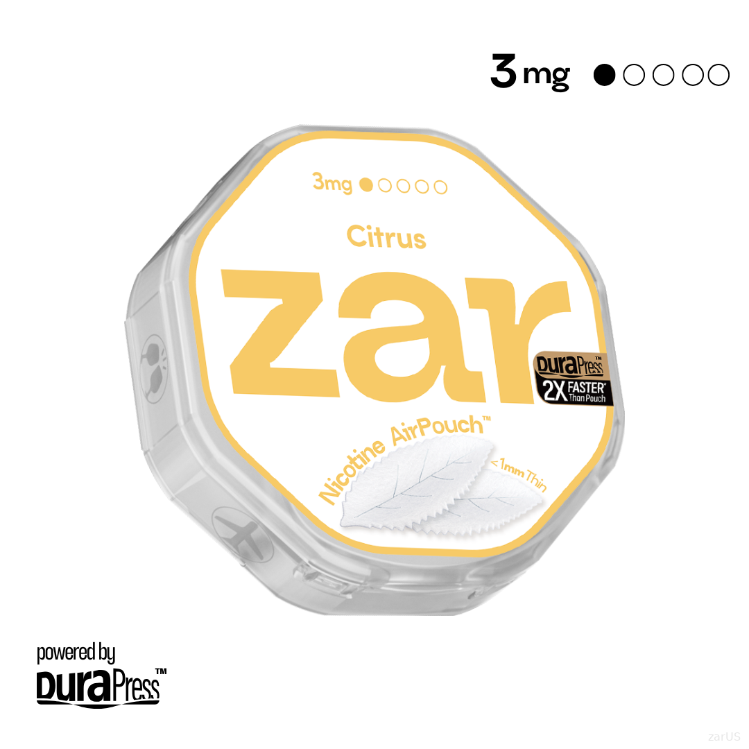 zar Citrus 3mg Best Sales Price - Pouches