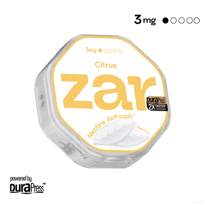 zar Citrus 3mg Best Sales Price - Pouches