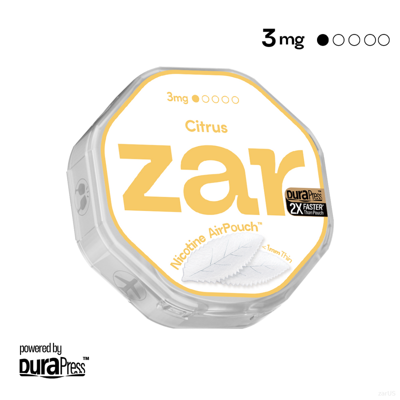 zar Citrus 3mg Best Sales Price - Pouches