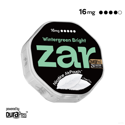 zar Wintergreen Bright 16mg Best Sales Price - Pouches