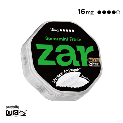 zar Spearmint Fresh 16mg Best Sales Price - Pouches
