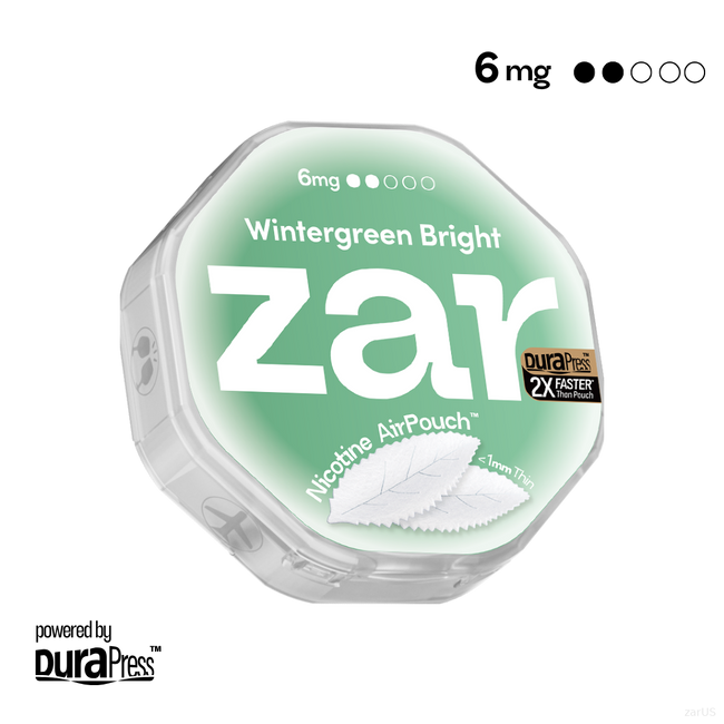 zar Wintergreen Bright 6mg Best Sales Price - Pouches