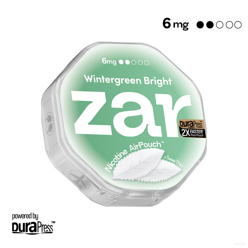 zar Wintergreen Bright 6mg Best Sales Price - Pouches