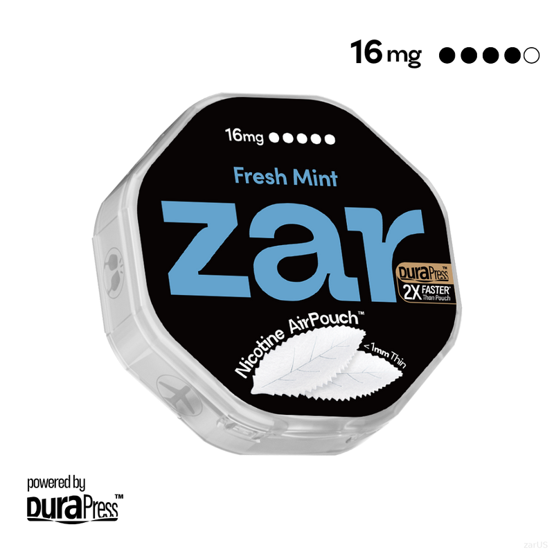 zar Fresh Mint 16mg Best Sales Price - Pouches
