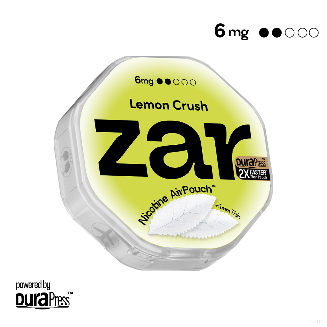 zar Lemon Crush 6mg Best Sales Price - Pouches