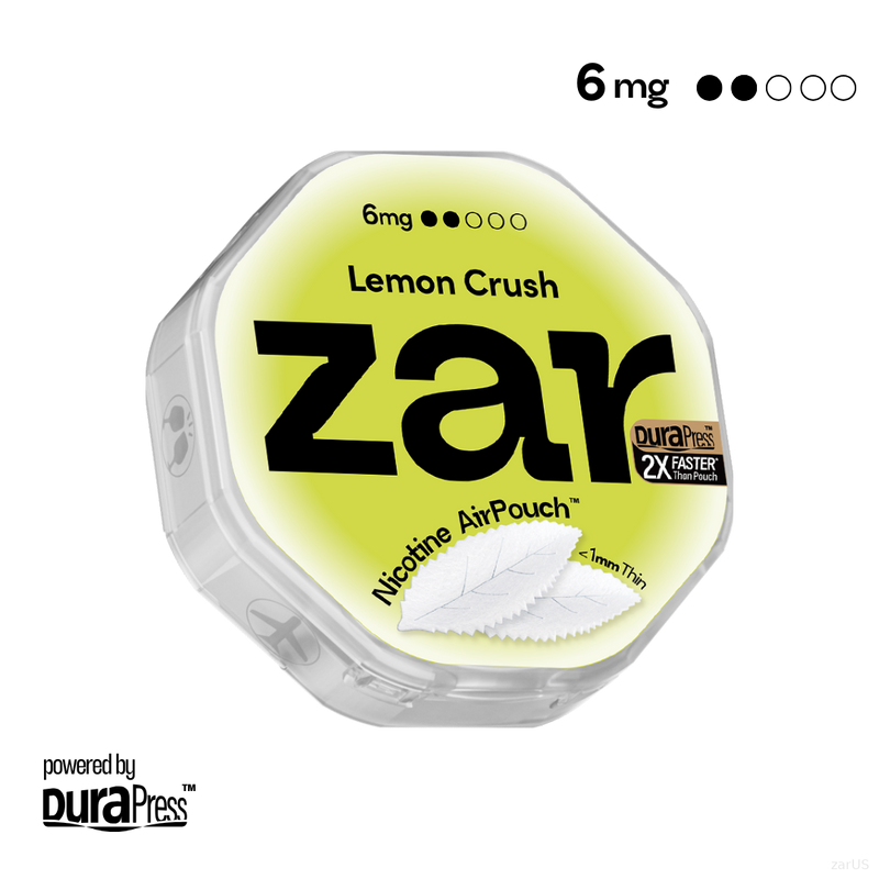 zar Lemon Crush 6mg Best Sales Price - Pouches