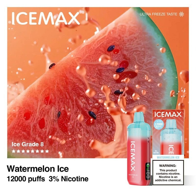 Icemax 12K Disposable Vape 3% 10ml (12000 Puffs)