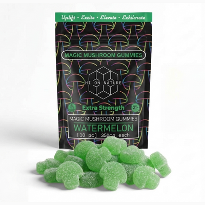 Hi on Nature Magic Mushroom * EXTRA STRENGTH Gummies * 10 Flavors Best Sales Price - Gummies