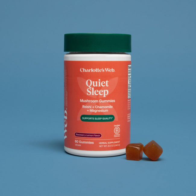 Charlotte's Web Quiet Sleep Mushroom Gummies Bundle