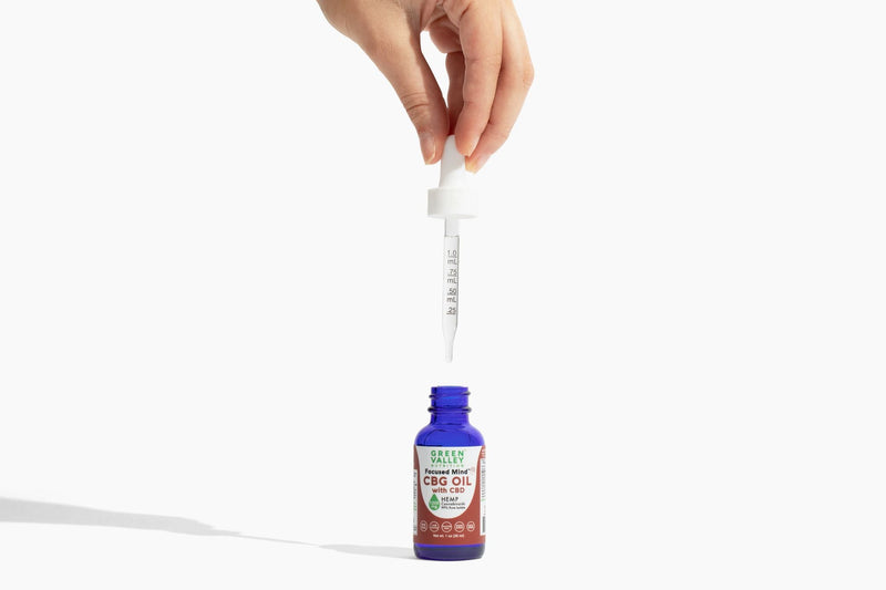Focused Mind™ CBG Oil Drops - 1200mg Best Sales Price - Tincture Oil