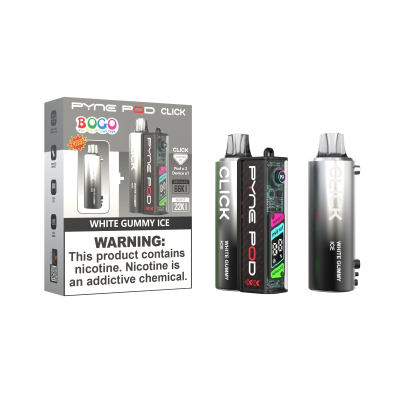 Pyne Pod Click 66K Disposable Vape Starter Kit 5% (66000 puffs)
