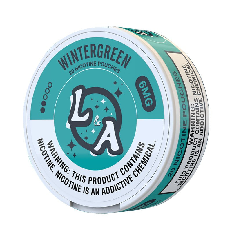 L&A Wintergreen Nicotine Pouches (20 Pouches/Can)