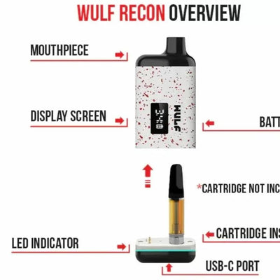 Yocan Wulf Recon Cartridge Vaporizer Best Sales Price - Vaporizers