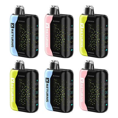 X Returns GB25000 Disposable Vape (18ml, 5%) Best Sales Price - Disposables