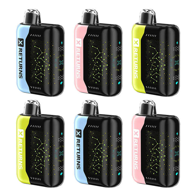X Returns GB25000 Disposable Vape (18ml, 5%)