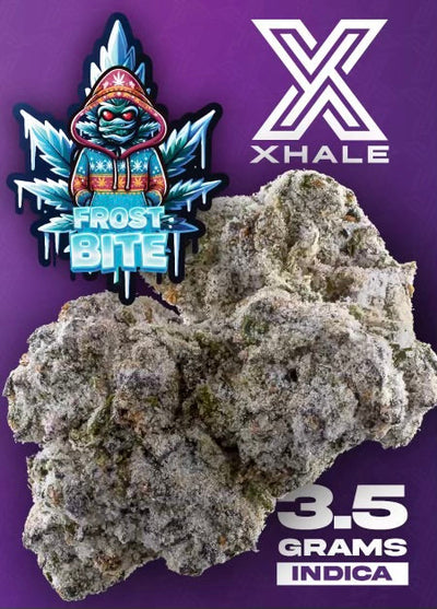 THCA FLOWER - XHALE - SNOWCAPS - 3.5G Best Sales Price - CBD