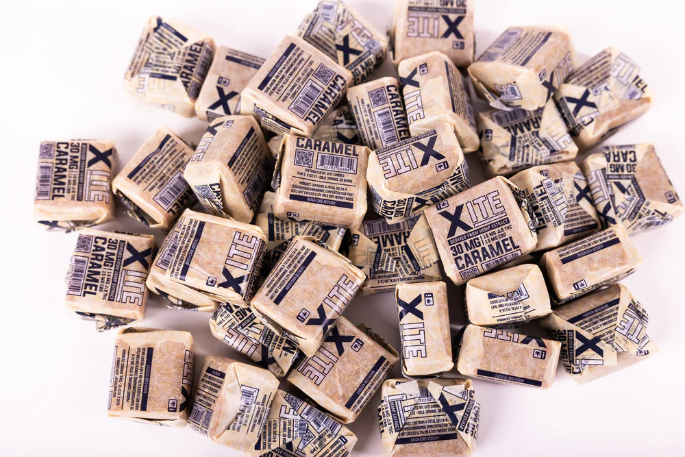 Xite D9 Butter Cream Caramels (5ct Bag) Best Sales Price - Gummies