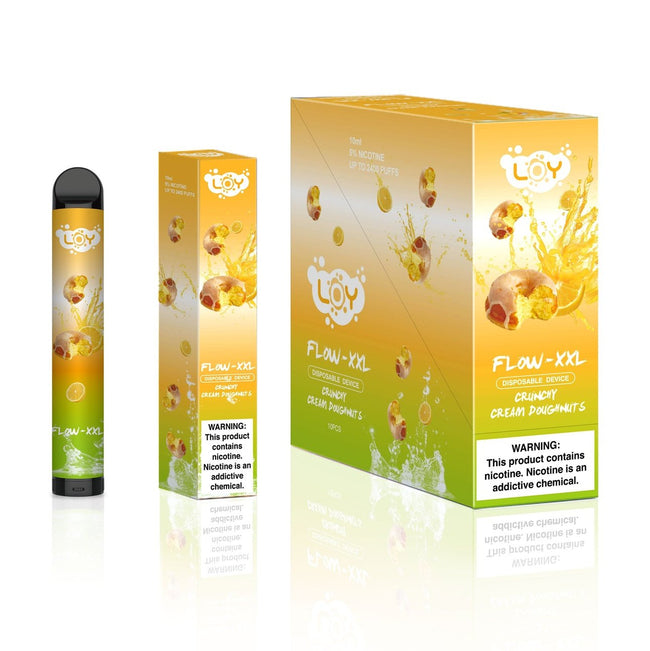 Loy Flow XXL Disposable 2400 Puffs - Crunchy Cream Doughnut