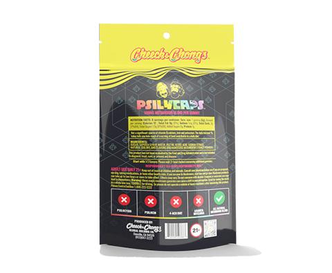 CHEECH & CHONG’S PSILYCAPS MAGIC MUSHROOM GUMMIES (Pineapple Perception)