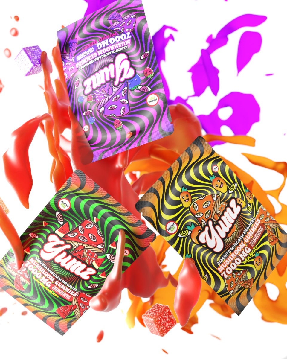 YUMZ - Mushroom Gummies ( Bundle )