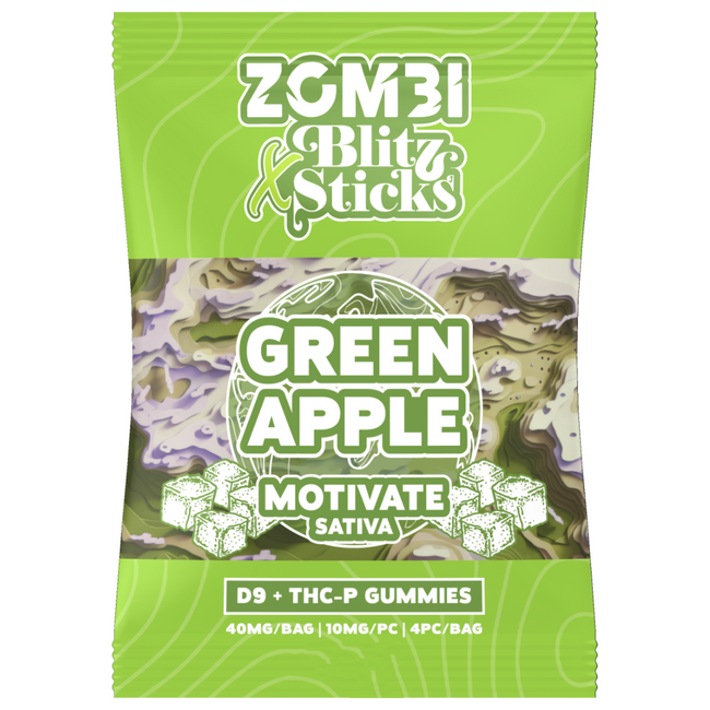 Zombi Blitz Sticks Gummies 40mg