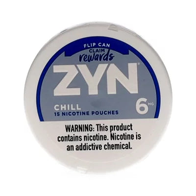 ZYN Chill 15 Nicotine Pouches 3-6MG Best Sales Price - Pouches