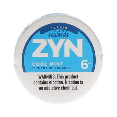 ZYN Cool Mint 15 Nicotine Pouches 3-6MG Best Sales Price - Pouches